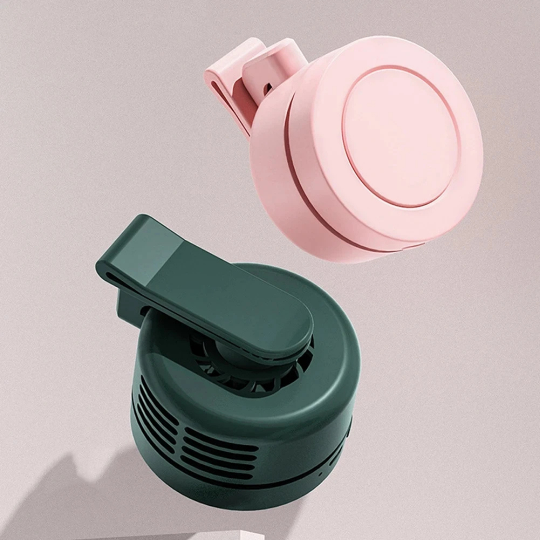 Aero Clip 360° Wearable Smart Fan | Whisper-Quiet Hands-Free Cooling